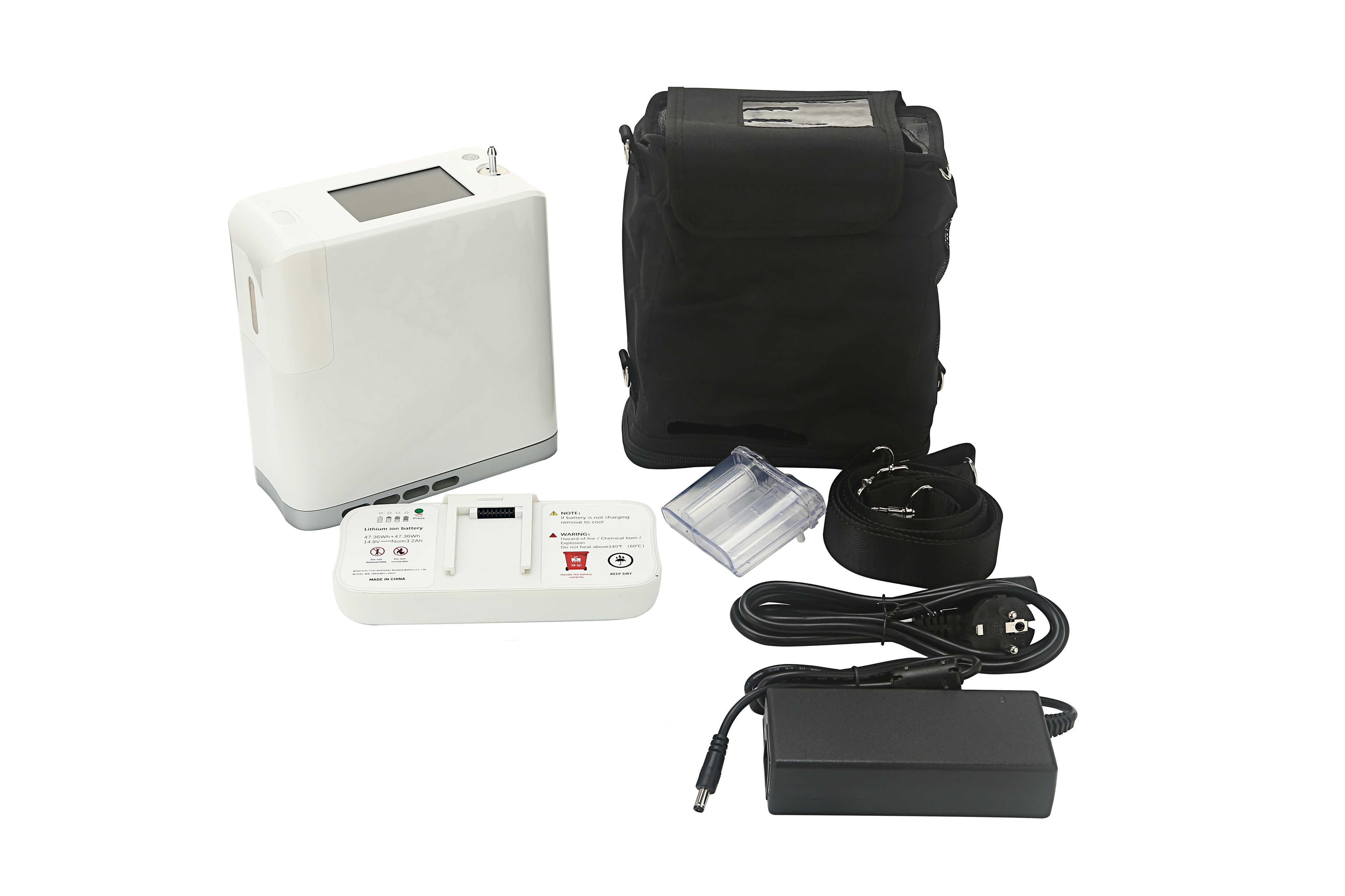 Portable oxygen concentrator