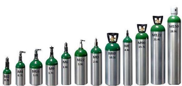 Alloy Aluminum cylinder 